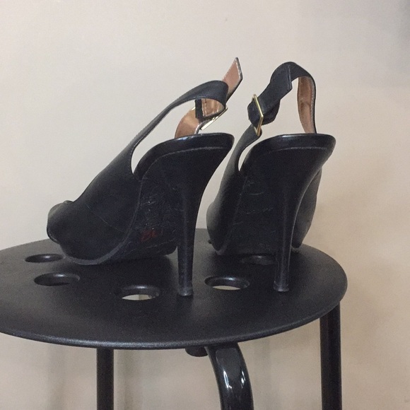 Jessica Simpson Leather Heels - Picture 2 of 5